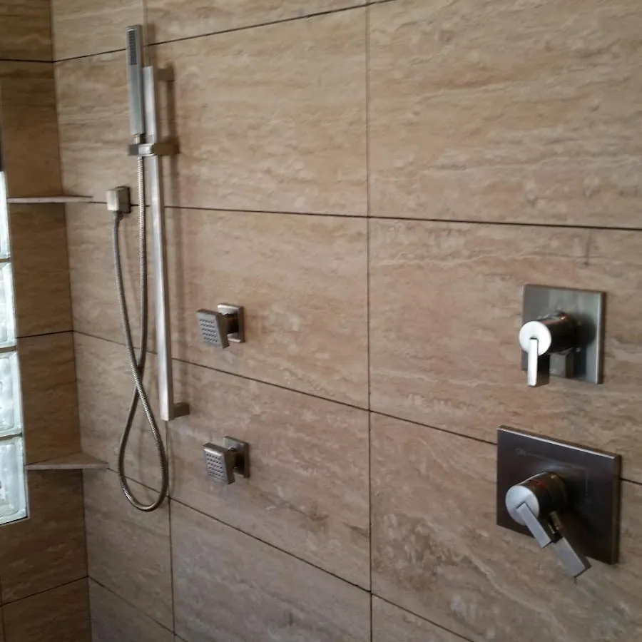 Shower fixture installation for Gas Line Repair in Oakbrook